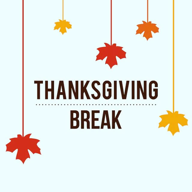 Thanksgiving Break | Dixon Middle School